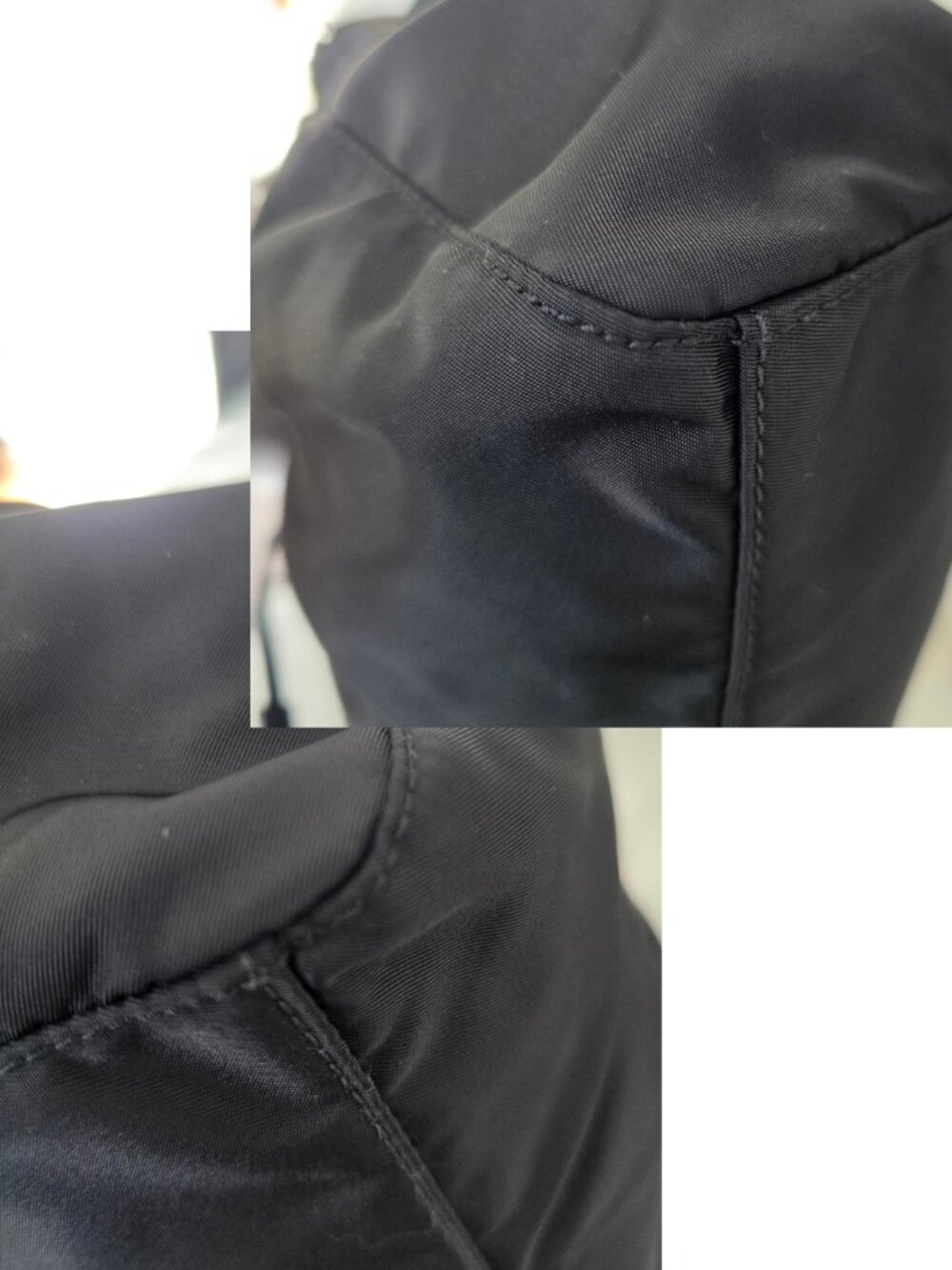 Authenticated Prada Tessuto Bow Two Way Bag - Picture 8 of 17